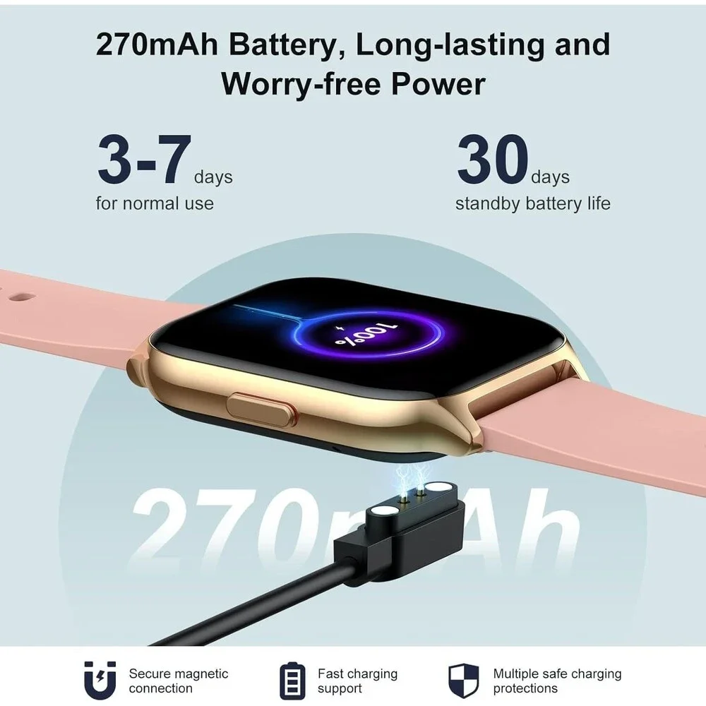 Smart Watch for Men Women, 2.01